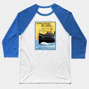 1910 Detroit to Buffalo Steamship Baseball T-Shirt